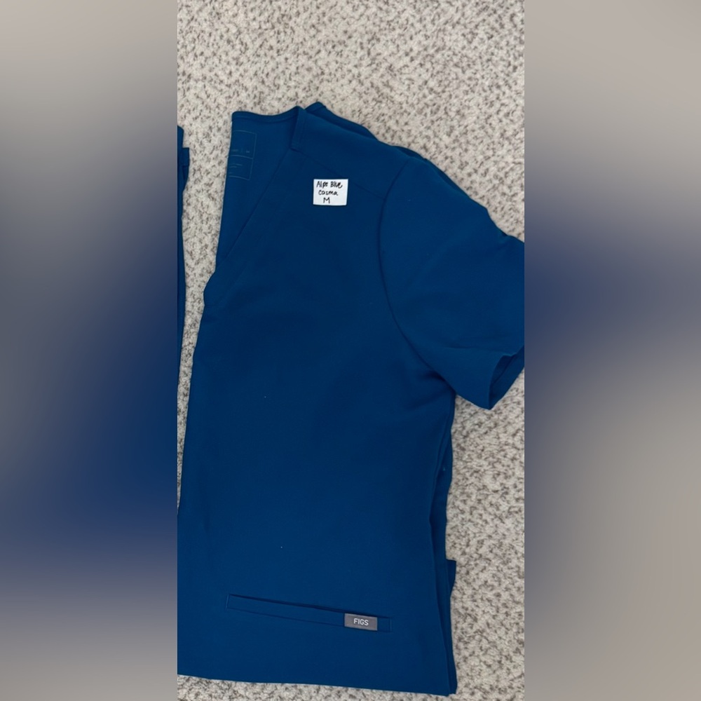 FIGS scrubs Alps Blue Limited edition color